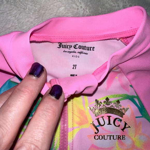 NWT Juicy Couture Toddler Swimsuit - Picture 4 of 8